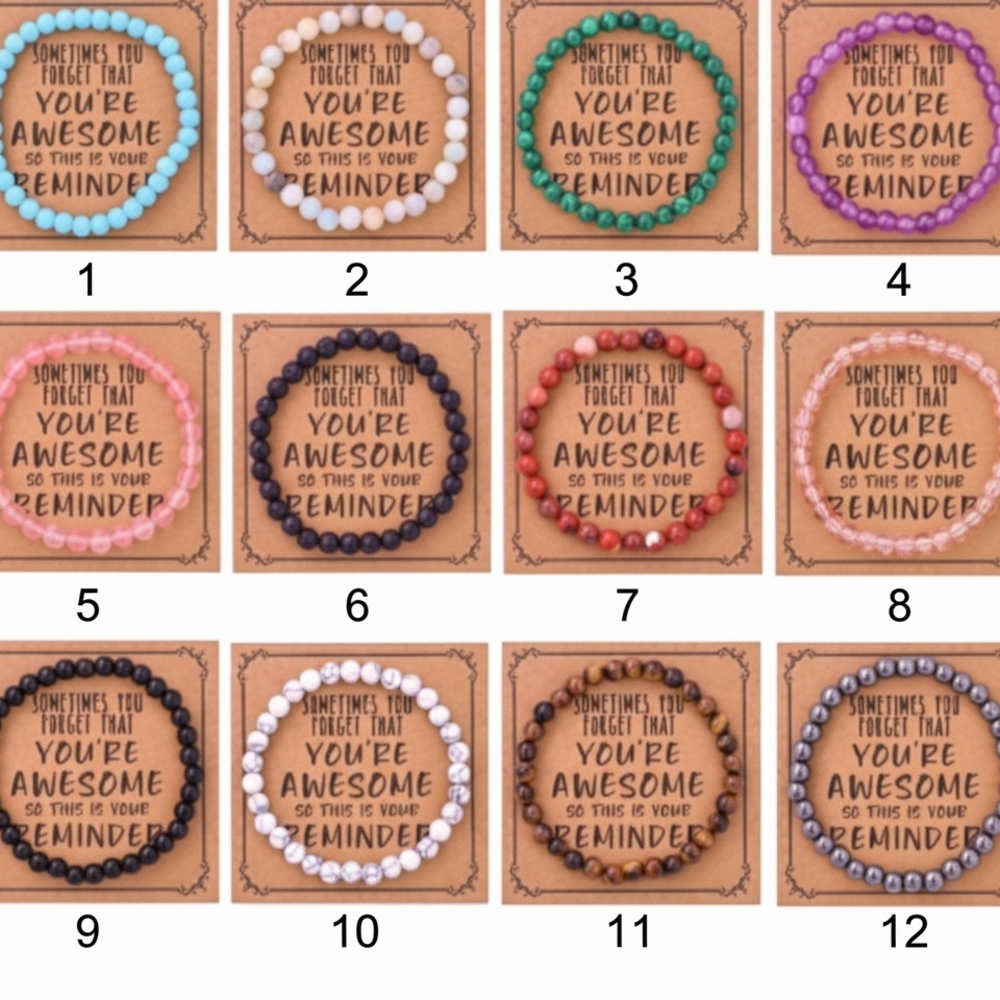 (1) Beaded Bracelet